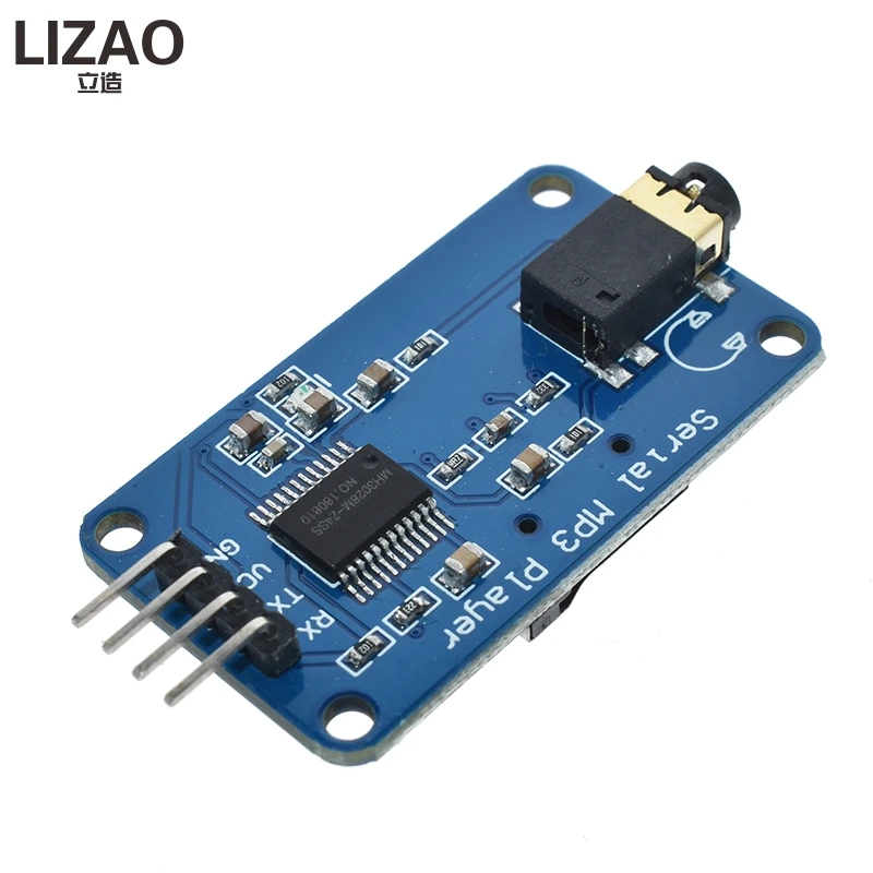 YX5300 UART TTL серийный модуль управления MP3 плеером Поддержка MP3/WAV Micro SD/SDHC карты для