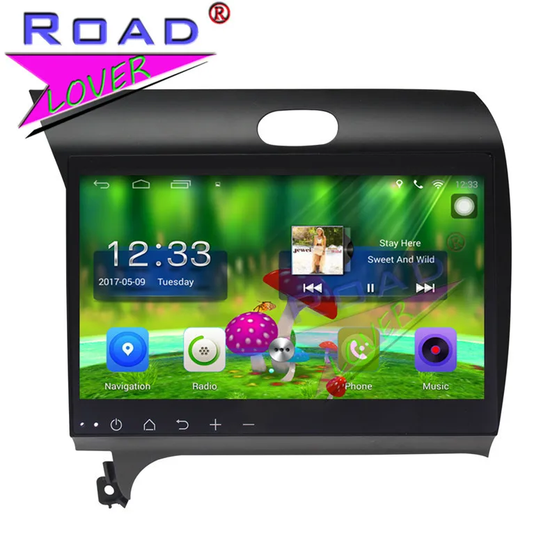Автомобильный плеер TOPNAVI Android 6 0 2 ГБ + 32 10 1 дюйма для KIA K3 стерео GPS-навигация без DVD