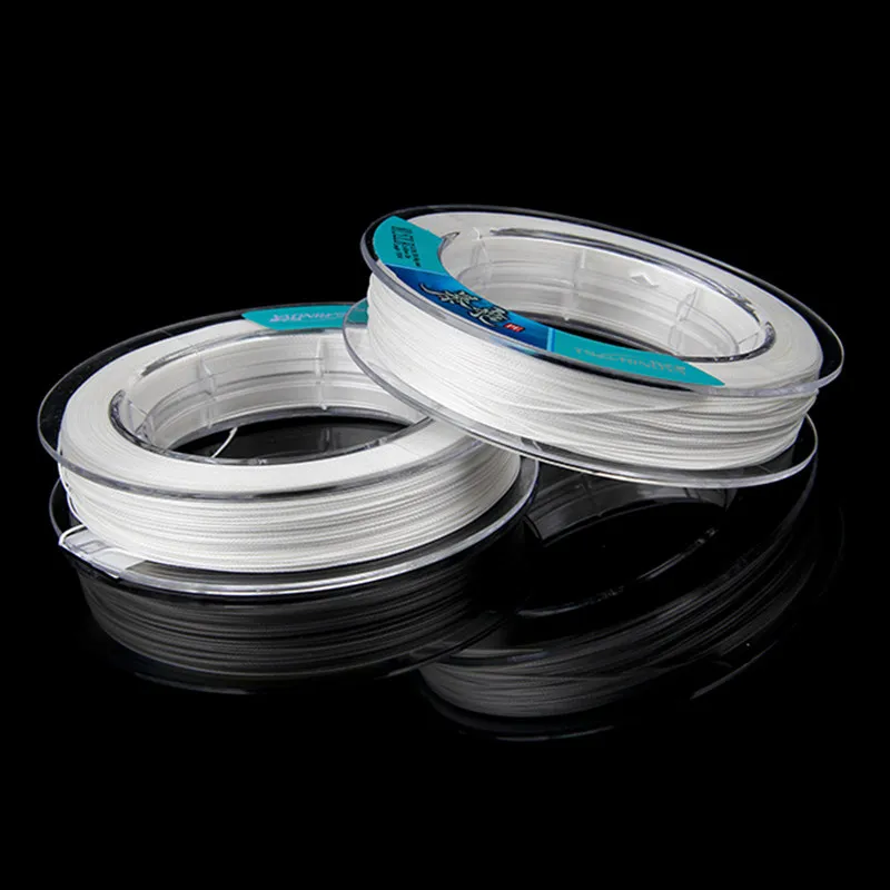

TSURINOYA PE Line 150m 12 Strands White Braided Fishing Line Multifilament PE Braided Wire Ip Misina Tresse De Peche 47-119LB