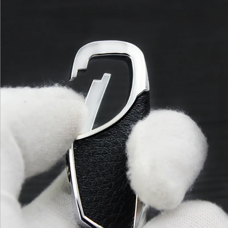 

Exquisite Metal Leather Keychain Keyring Key Chain Car Key Ring For LADA Priora Sedan sport Kalina Granta Vesta X-Ray XRay