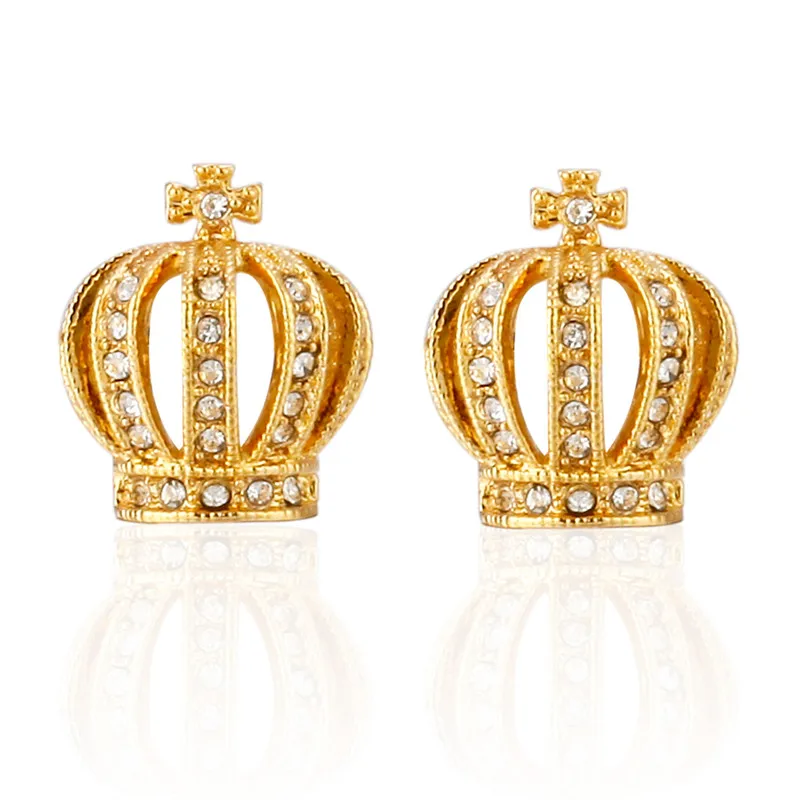HYX Jewellery Новое поступление года синий кристалл бренд эмаль высокого качества Кнопка рубашка Запонки