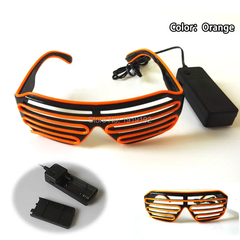 Cool El Glasses Party Toys Neon LED Show For All kinds of Parties &amp Halloween Birthday With DC-3V Sound Active Inverter | Дом и сад