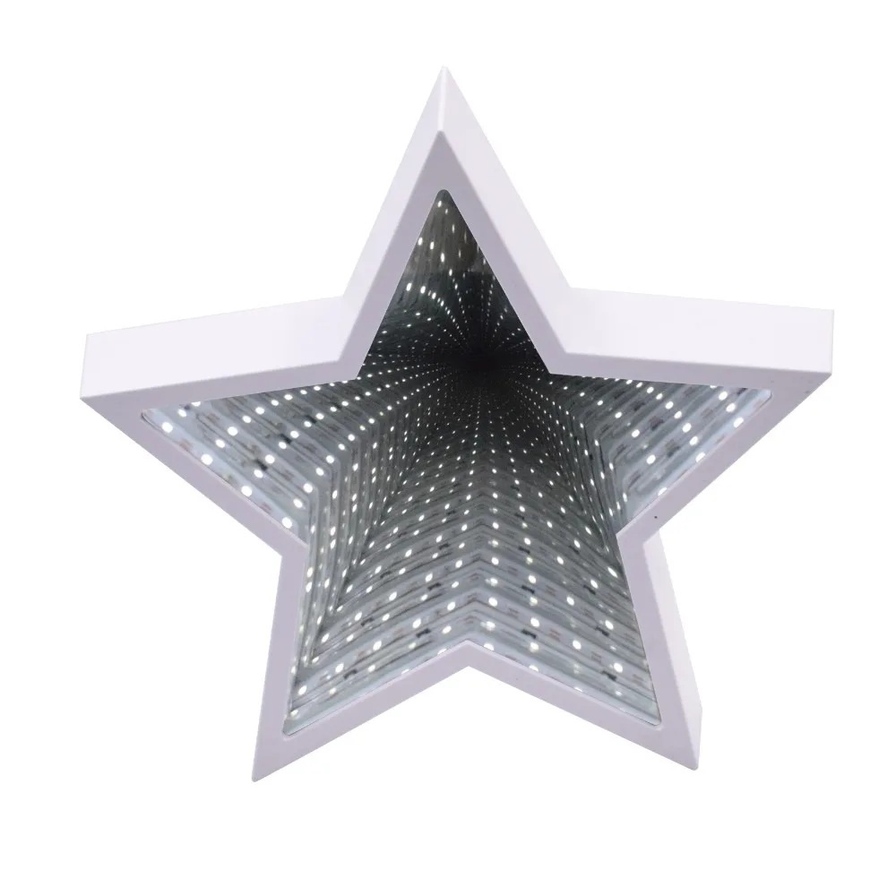 Светодиодные Фэнтези ночные светильники зеркальные огни Звездные туннельные