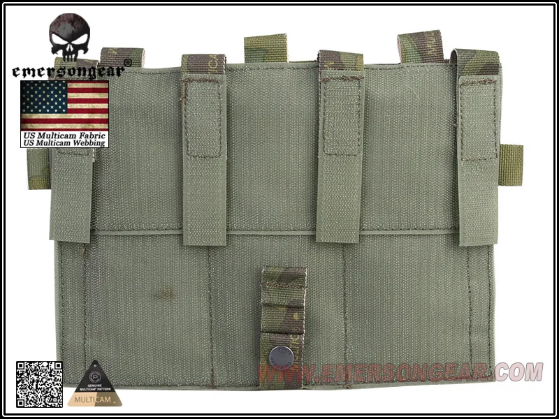 Emerson тройной мешочек для журнала только AVS жилет боевой Molle мультикам Тропик