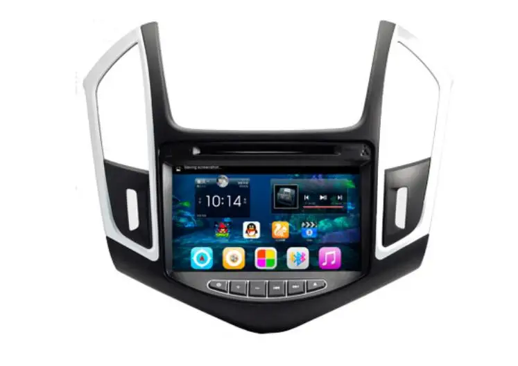 DSP Carplay 4 Гб Ram 64 ГБ Rom Android 10 8 дюймов Автомобильный dvd проигрыватель с Gps для Chevrolet Cruze