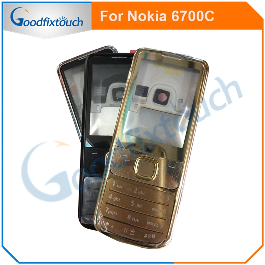 Для Nokia 6700 Classic 6700C мобильный телефон задняя крышка полный корпус аккумулятор