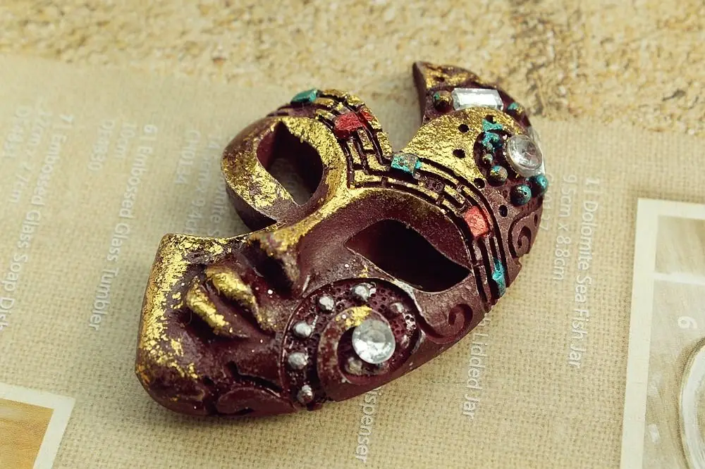 Италианская маскарадная 3D маска на холодильник магнитах|souvenir wedding|magnet assemblysouvenir