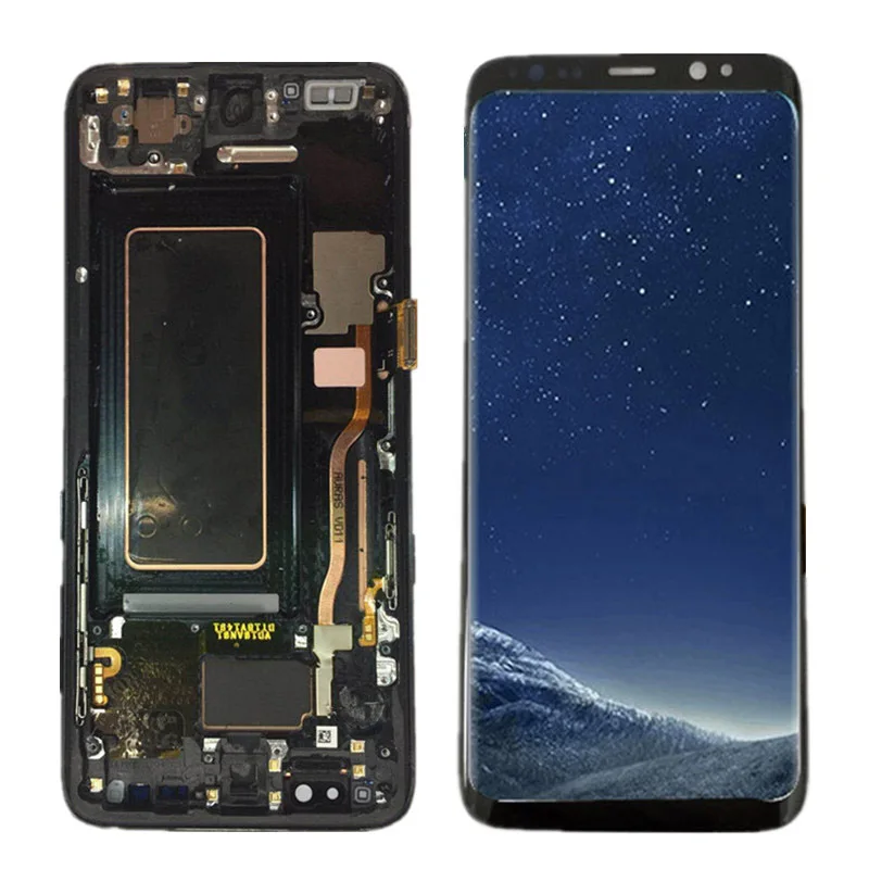 ЖК дисплей Coreprime 100% AMOLED 5 8 дюйма для Samsung S8 G950F G950U G950 с сенсорным экраном в сборе