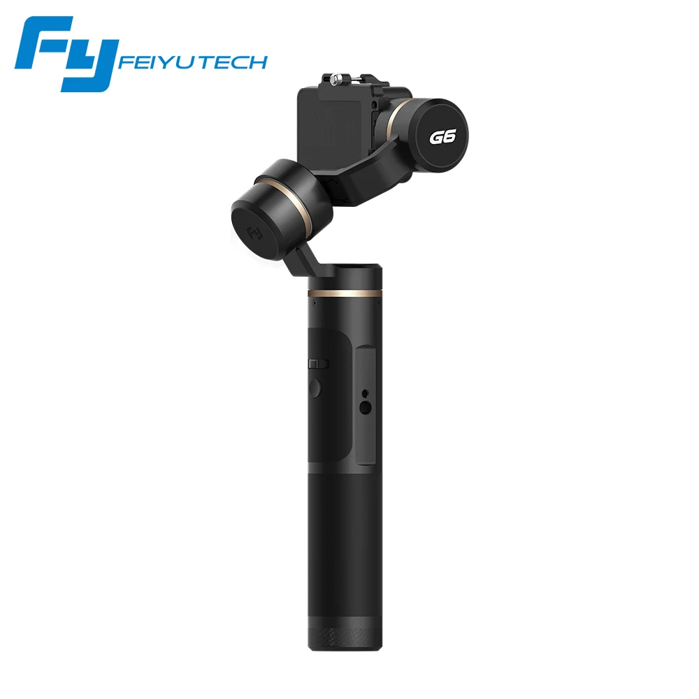 Feiyu G6 3 осей ручной экшн стабилизатор карданный для GoPro HERO 6/5/4/3 + /3 Yi cam 4 К/AEE Wi Fi синий