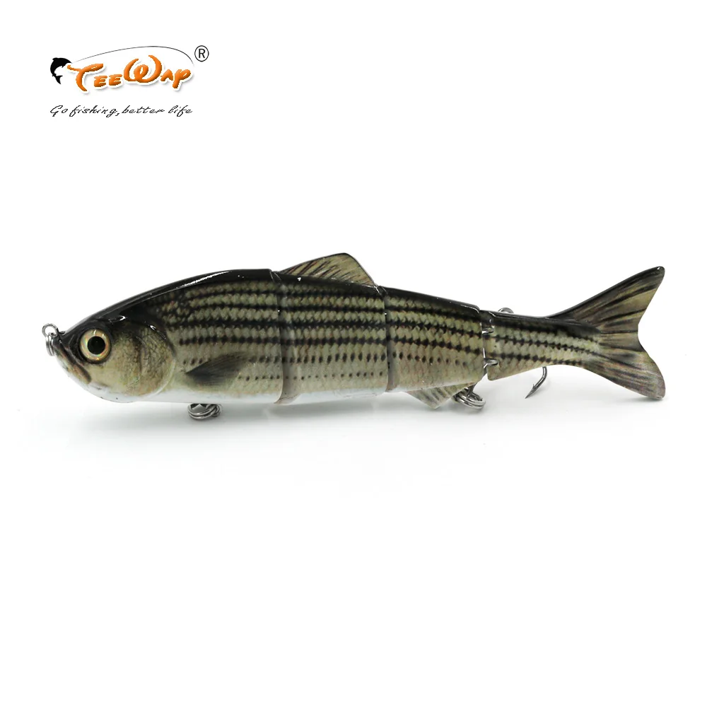 Рыболовная приманка 4 Сегмент Swimbait Crankbait тяжелая медленная 35 г 15 см рыболовные