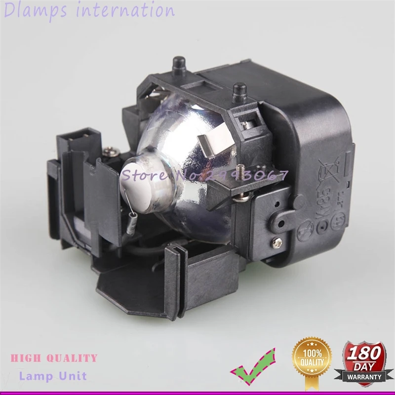 Compatible ELP50 V13H010L50 Projector Lamp with Cage For EPSON 84+ /EB-824/824H/825/825H EB-826/826W/826WH EB-84/84e/84H/84He