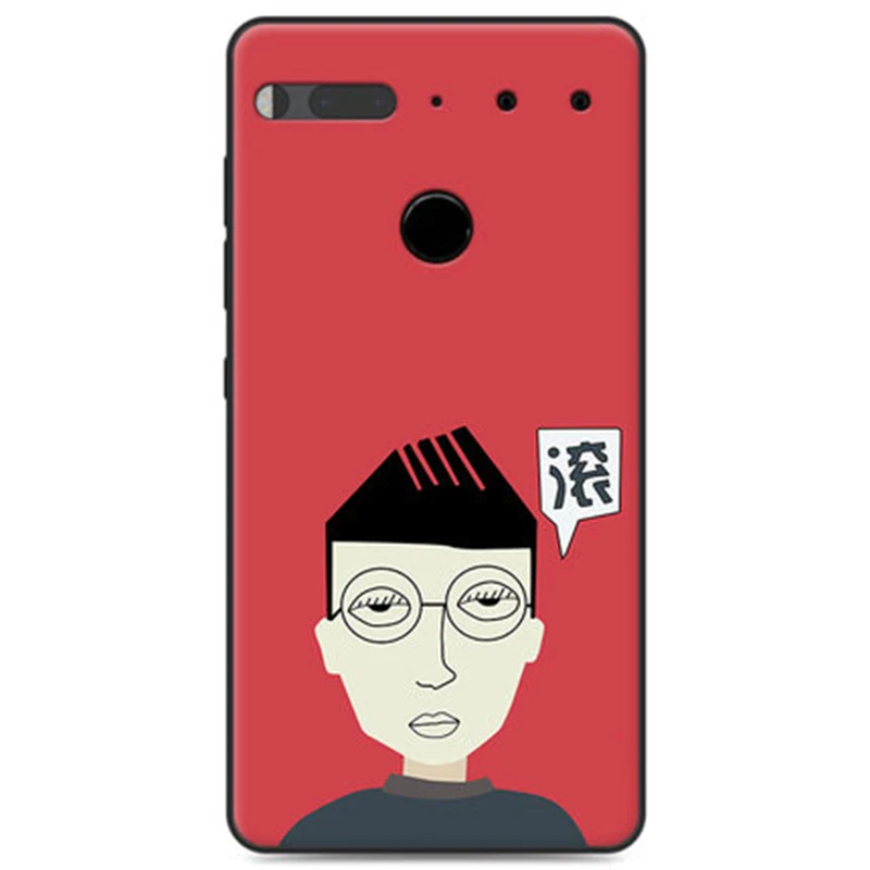 Чехол для телефона ESSENTIAL PH1 мягкий чехол с милым мультяшным рисунком задняя