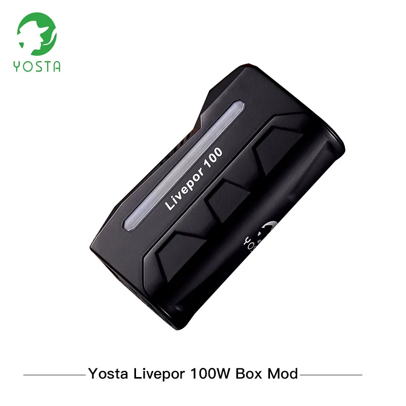 Оригинальный Yosta Livepor 100 коробка MOD Вт электронная сигарета мод быстрой стрельбы