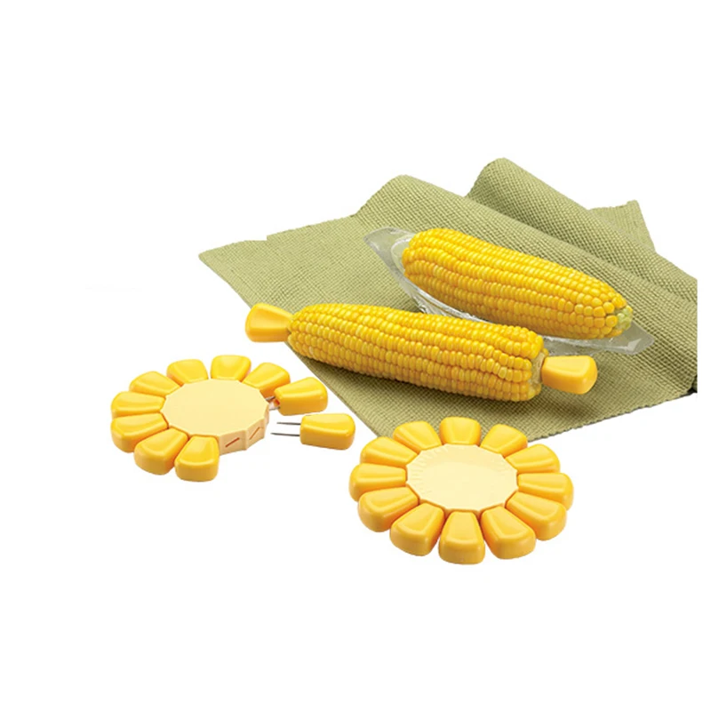 2015 новые держатели для кукурузы набор w/зубец из нержавеющей стали 12 шт. cob + 1