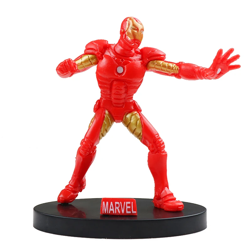 4 шт./компл. Marvel Мстители игрушки война бесконечности Халк Железный человек