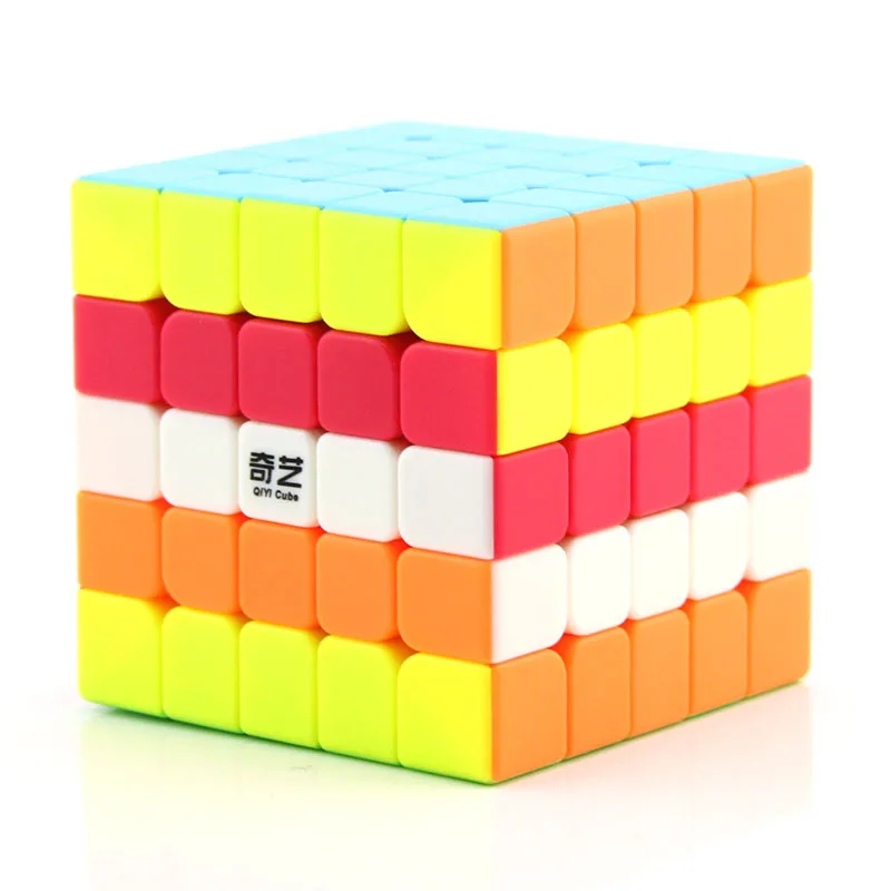 5x5x5 Cubo Magico Qiyi Qizheng S волшебный куб 5x5 Stickerless Qizhengs кубический антистресс 5 на игрушки