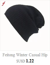 Feitong Women Winter Warm Hats Knit Turban Twist Hair Wrap Solid Casual Skullies& Beanies Hat Cap Knit Turban