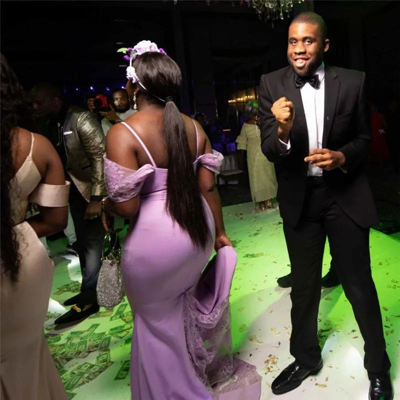 Золушка Милая тонкие бретельки со шлейфом женское платье подружки невесты