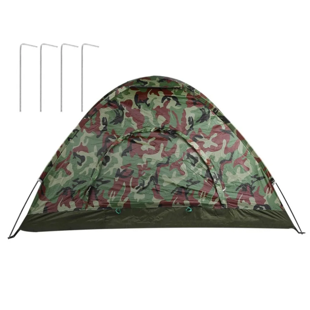 Открытый Портативный однослойный палатка Wigwam камуфляж 2 человека