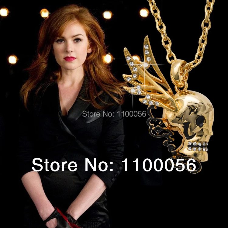 Женское Ожерелье без воротника Bijoux De Marque Collane Collier Femme с золотым черепом ожерелья