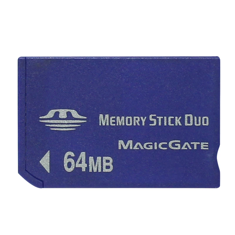 Горячая оптом 64 Мб MS карта памяти Pro Duo карты памяти 64 Мб с адаптером Memory Stick Pro Duo