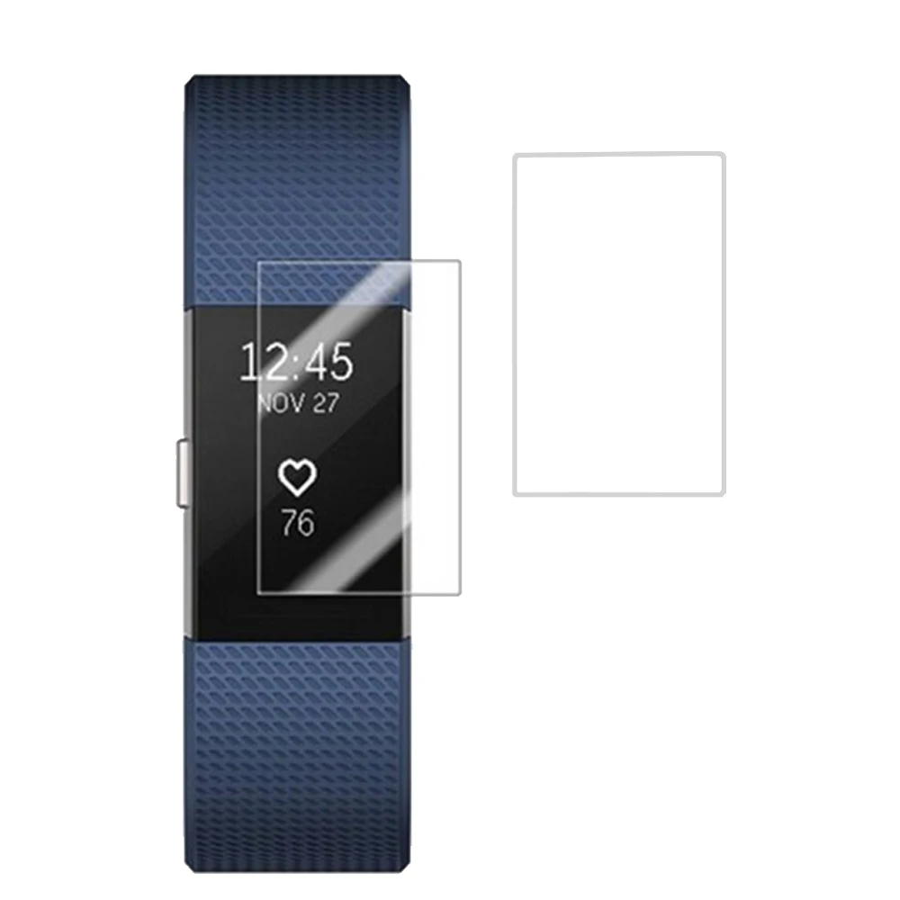 

Hero IandHD Protective Film for Fitbit Charge 2 Charge2 Band Anti-Scratch TPU Screen Protectors Bracelet Screen Clear Ultra Thin