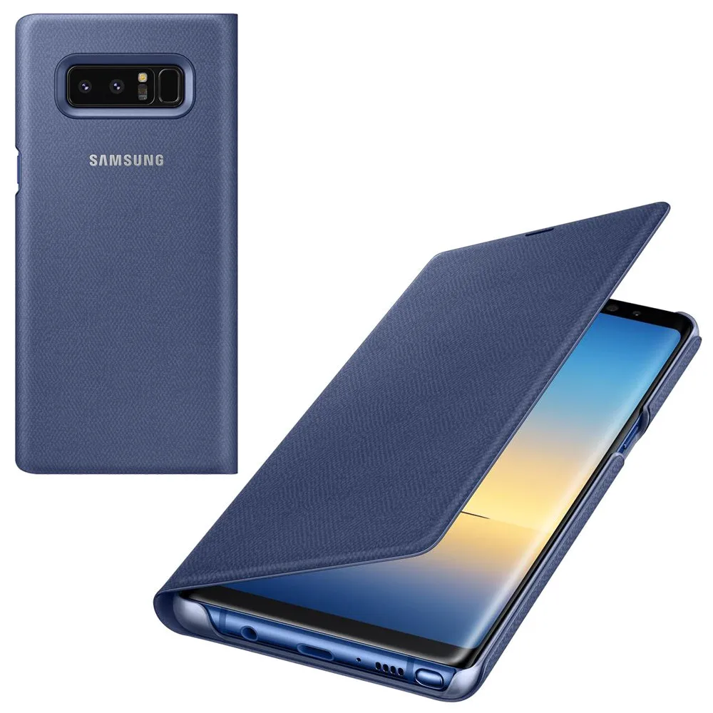 Светодиодный смарт-чехол для телефона samsung Galaxy Note8 N950F EF-NN950P с функцией сна