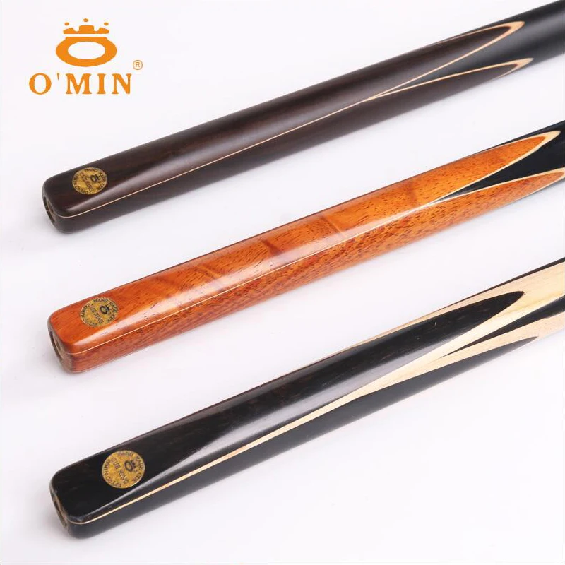 melhor Omin Min 3/4 Peça Cue Snooker Taco De Bilhar Artesanal Vara Com Caso Com Extensão 9.8mm 11mm Ponta Para Preto 8 Nove Bola 2019