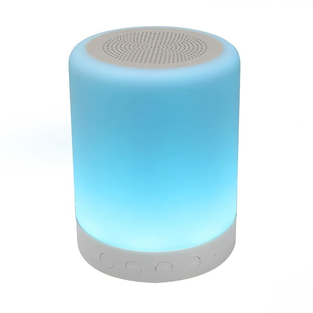 Портативный Bluetooth динамик мини открытый BT Саундбар для смартфона Xiaomi умная Светодиодная лампа с сенсорным управлением TF Usb Boombox для кемпинга туризма