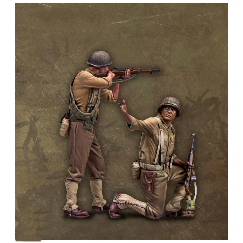 1/35 Современная пехота новая игрушка sit 2 для мужчин модель из смолы миниатюрная