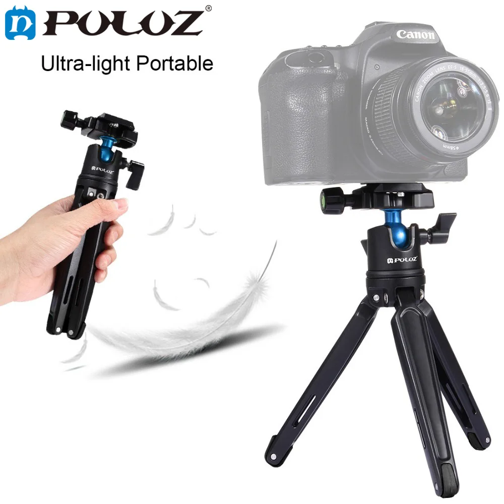 Карманный мини штатив PULUZ для фотосъемки настольный камеры с h держатель