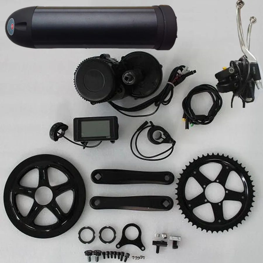 48V 750W C965A BBS02 8fun/bafang Средний Кривошип приводной двигатель ebike комплект + 13Ah литий