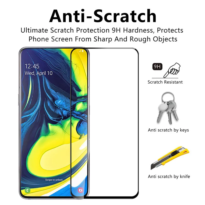 10D полный экран загибающаяся Защитная Стекло для samsung Galaxy S10e A6 A7 A8 A10 A20e A30 A40 A50 A60 A70 Экран защитная пленка