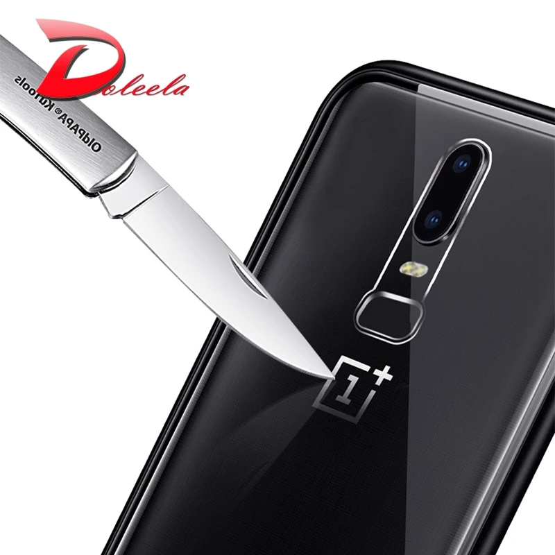 360 flip case for oneplus 6T Transparent clear tempered glass back cover metal frame protective magnetic coque OnePlus 6 | Мобильные