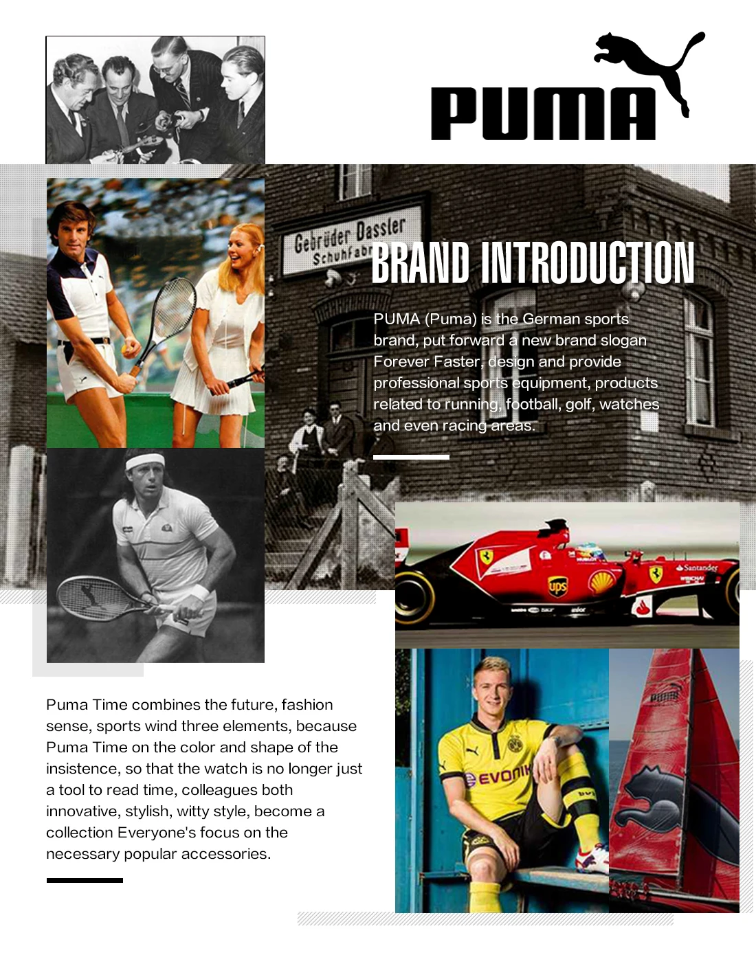 PUMA watch мужские часы мужские Современная Модные спортивные часы женщины Наручные