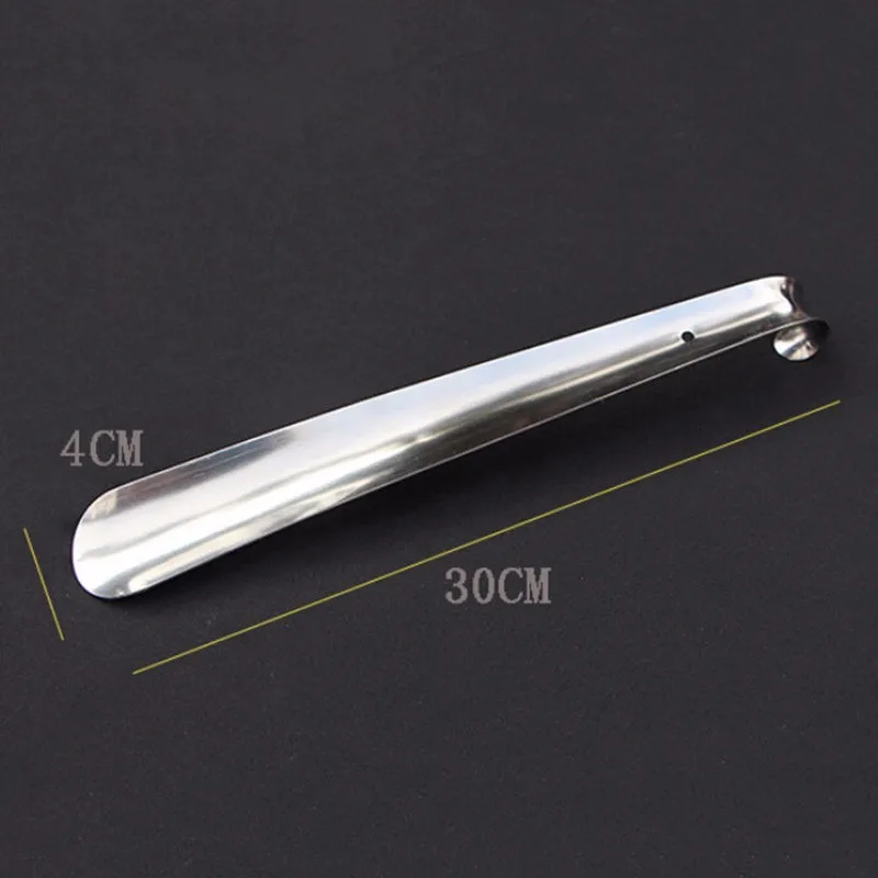 1 шт. ложка для обуви из нержавеющей стали Shoehorn прочная длинная ручка 16-58 см 5 размеров