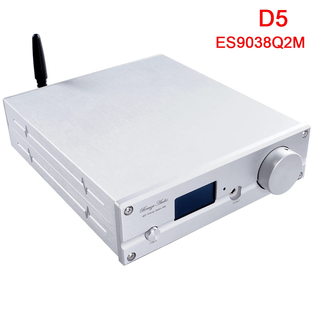 Hi Fi D5 USB DAC ES9038Q2M DSD512 Bluetooth 5 0 мини аудио усилитель для наушников TPA6120 XMOS 208 APT X