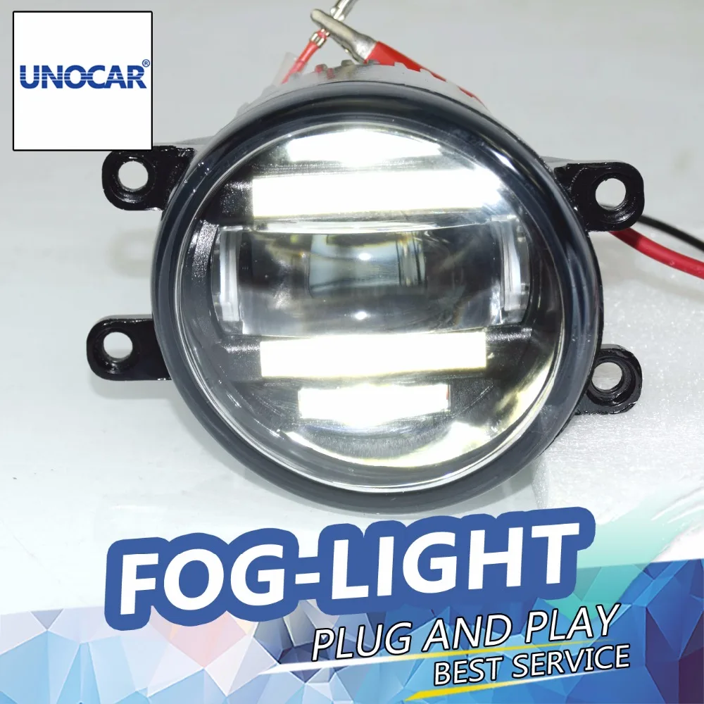 

UNOCAR Car Styling LED Fog Lamp for Toyota RAV4 DRL 2009-2015 LED Daytime Running Light Fog Light Parking Signal Accessories