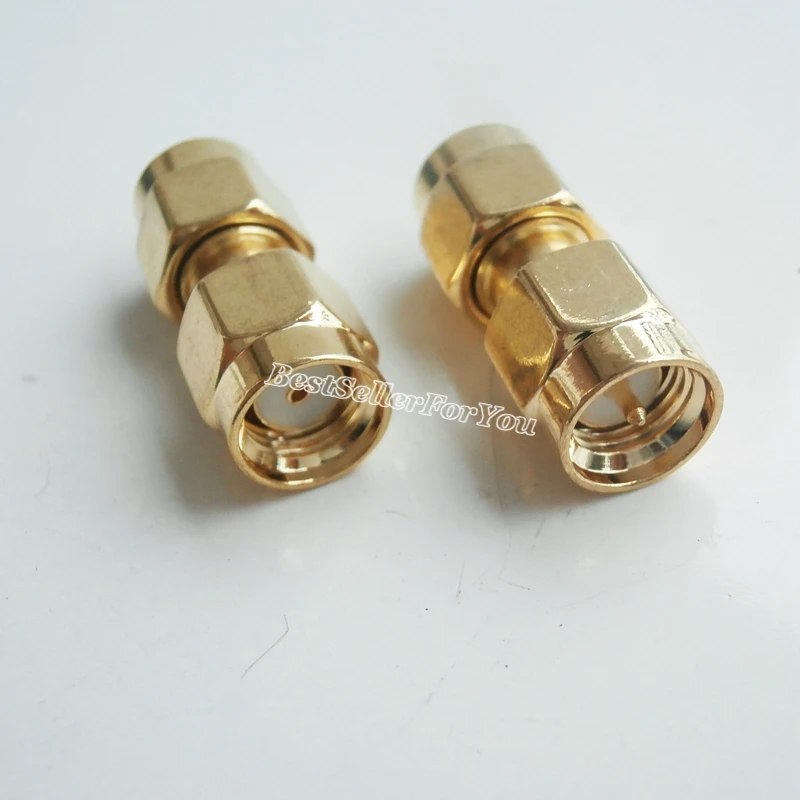 10 шт. RP SMA RPSMA Штекерный штыревой разъем для штекер прямой RF коннектор адаптер|jack