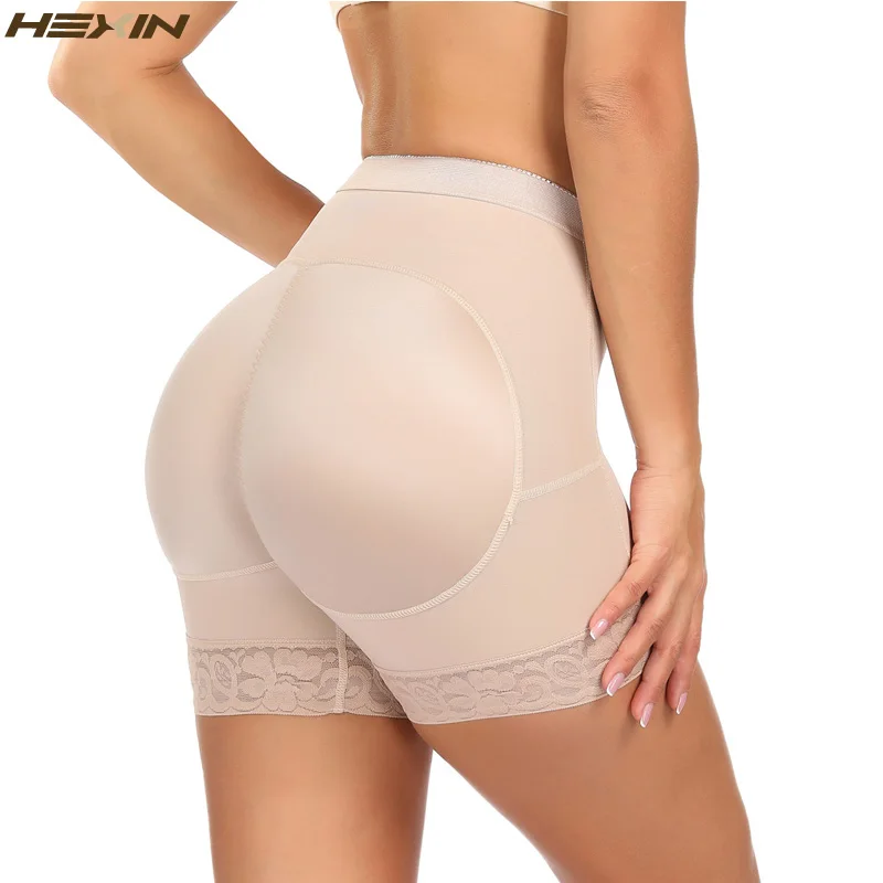 HEXIN Control короткие женские корректирующие трусики для ягодиц и бедер кружевное