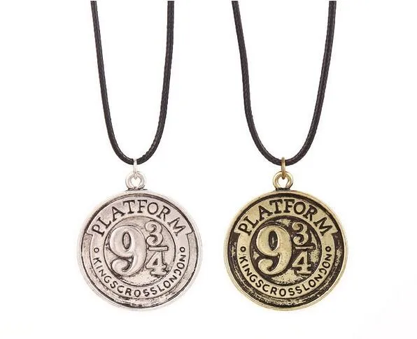 Распродажа шляп вдохновленный Хогвартсом Экспресс 9 3/4 ожерелье на платформе с