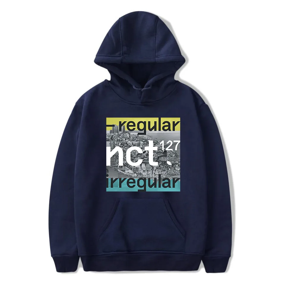 

Лидер продаж 127, толстовки Aikooki NCT для мужчин и женщин, модные повседневные свободные толстовки с принтом NCT 127, толстовка в стиле хип-хоп, попу...