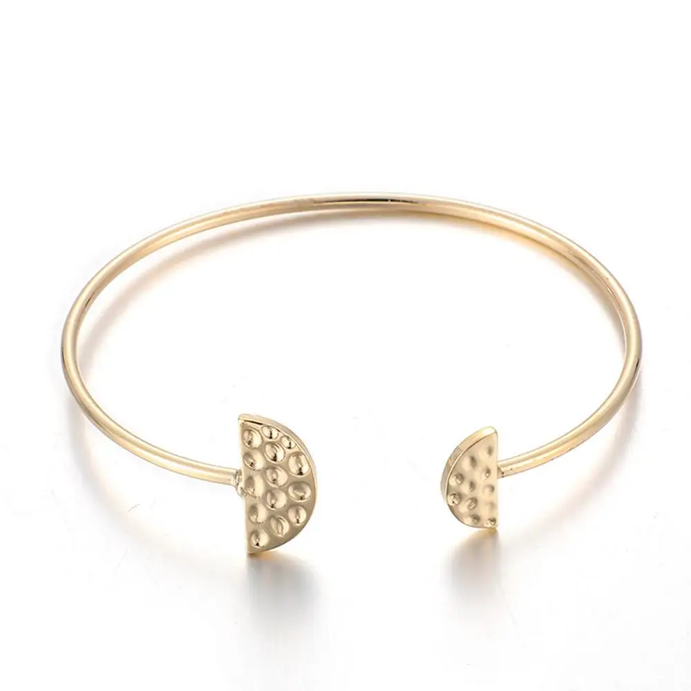 Модный простой полукруглый браслет с Луной комплект из 4 предметов ювелирное