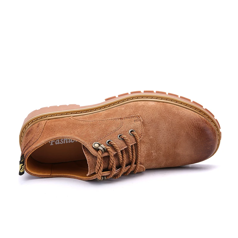 Новое поступление модные мужские туфли Martin дышащие Нескользящие повседневные