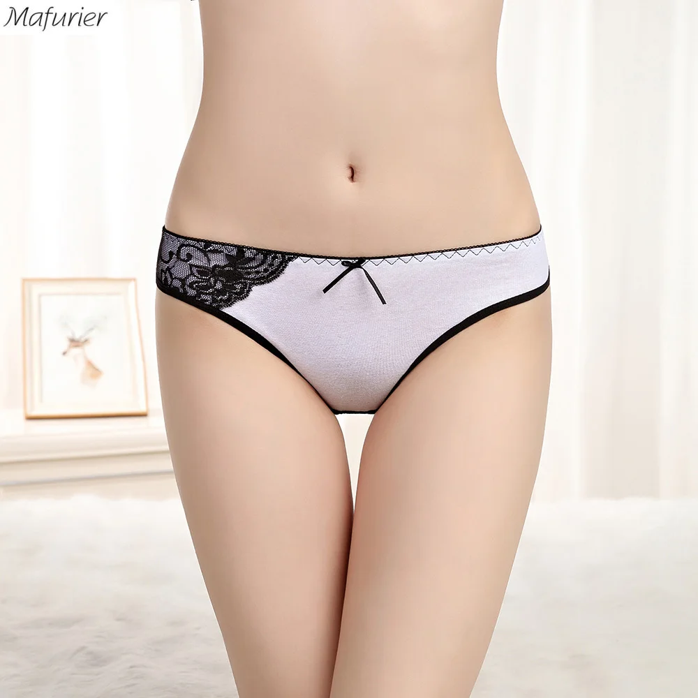 

Mafurier Free Shipping Women New Cotton Brief Underwear Sexy Ladies Panties Girls Soft Intimates Lingeries Tanga( 6Pcs/Lot)