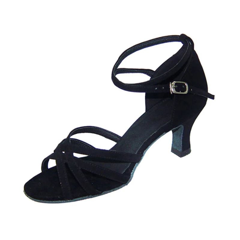 Бесплатная доставка темно-коричневая атласная кожаная подошва Meduim 5/6/7/8 Женская