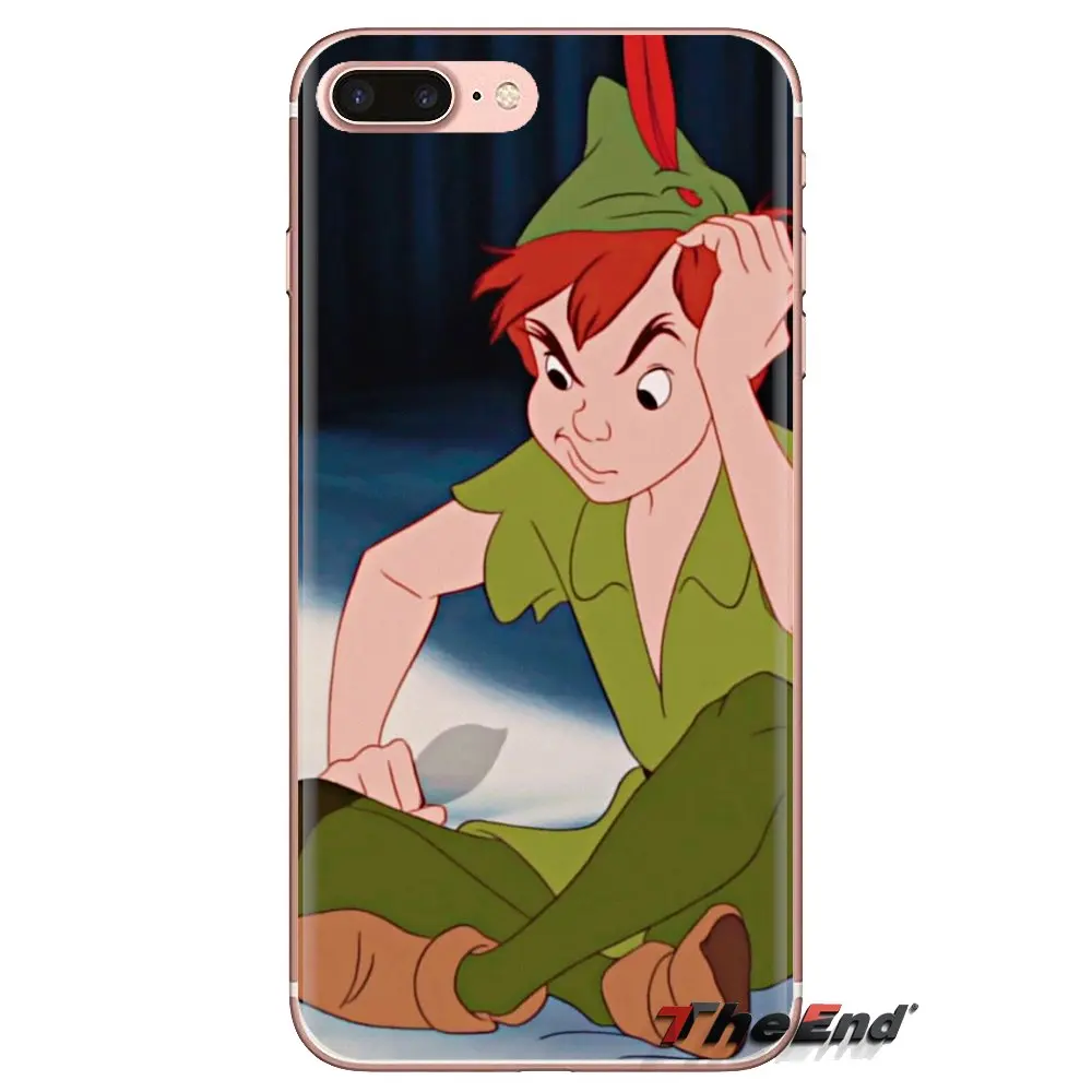 Take me to neverland Peter Pan For iPod Touch Apple iPhone 4 4S 5 5S SE 5C 6 6S 7 8 X XR XS Plus MAX Transparent TPU Cases Cover |