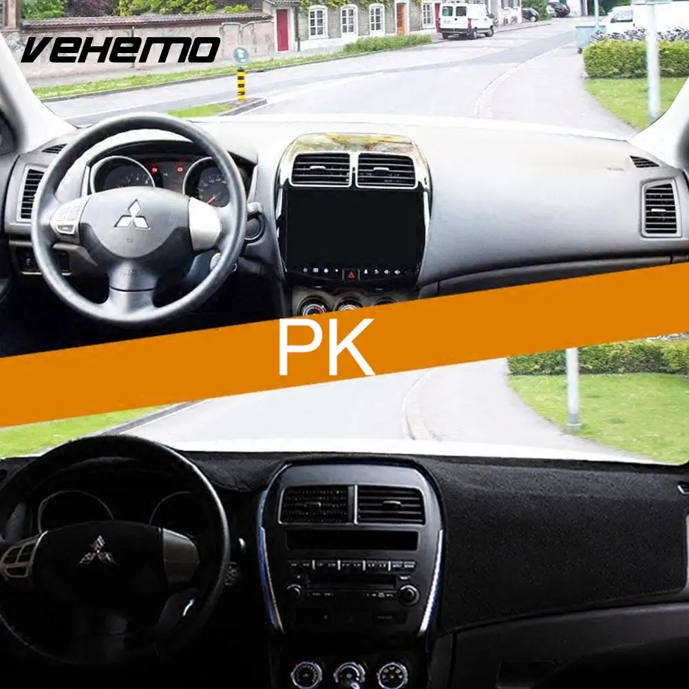 Vehemo войлока силиконовые Slip коврик Dashboard Авто Интерьер приборной панели Обложка