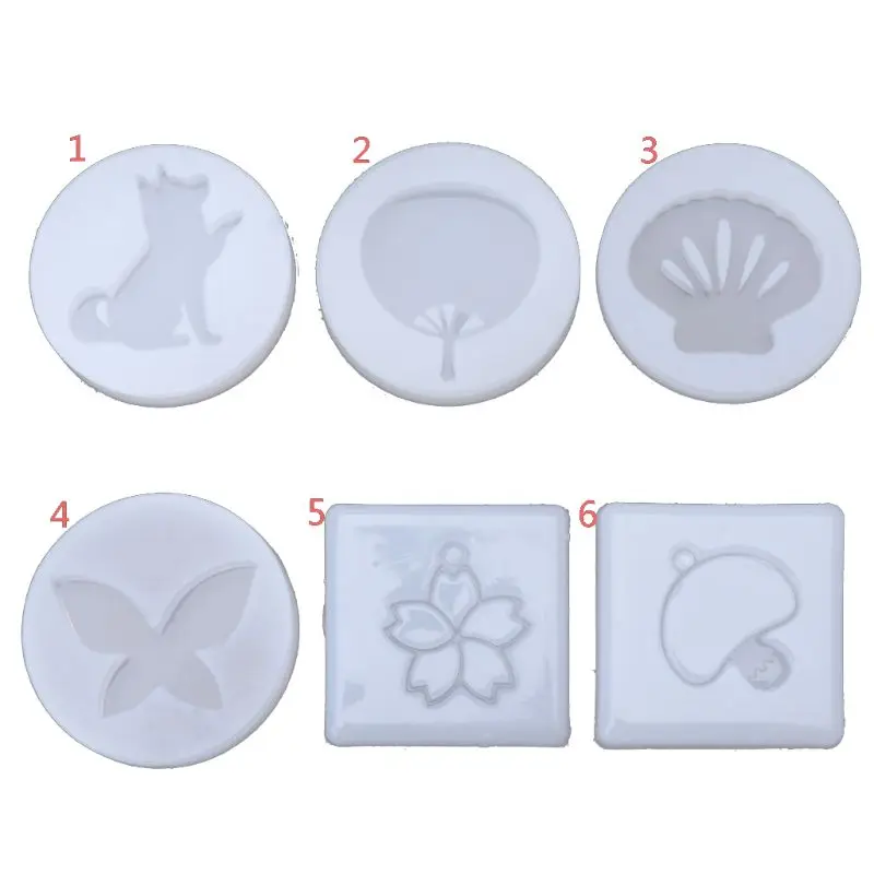 ПЭТ собака Вишневый цветок корпус вентилятора DIY ювелирные изделия кулон