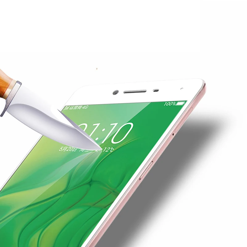 2 шт. 3D закаленное стекло для OPPO R7 R7S полное покрытие экрана Защитная пленка